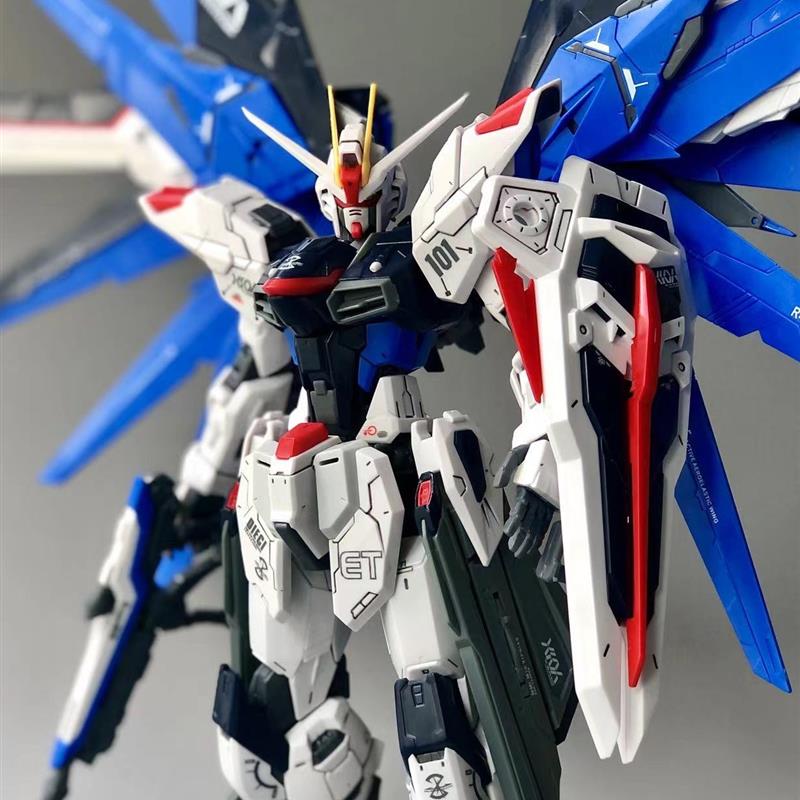 大班6650 自由2.0 MG1:100 带支架水贴纸质说明拼装模型厂家