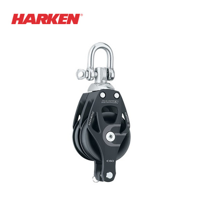 HARKEN 滑轮60mm Element Double Swivel Block w/Becket 6270