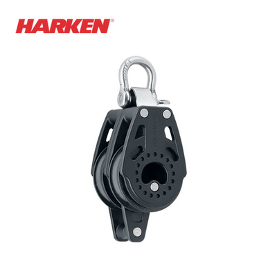 HARKEN 滑轮40mm Carbo Fixed Double w/Becket 2643