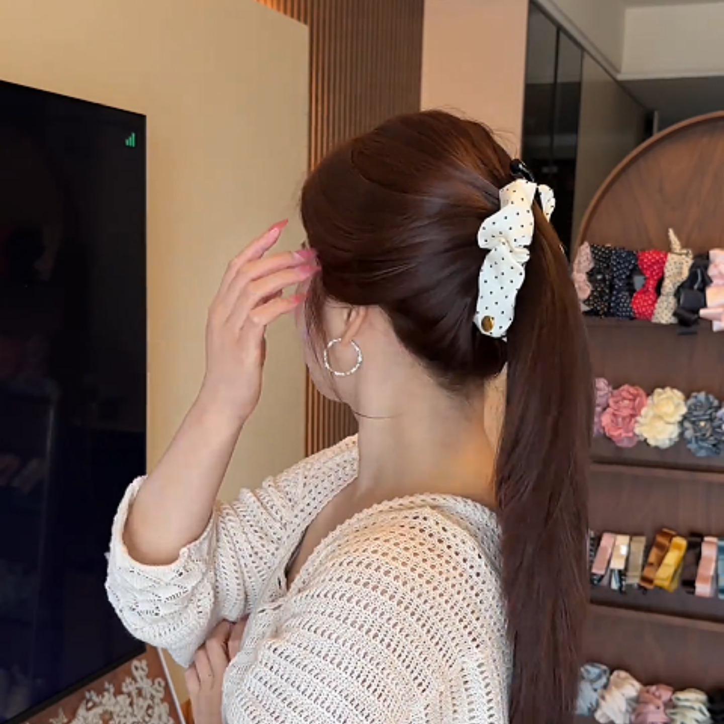 香蕉夹女一字夹竖夹女后脑勺发夹