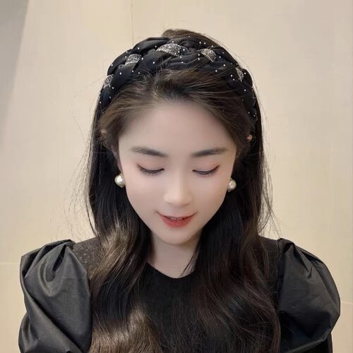 高端精致颅顶发箍女203年新款