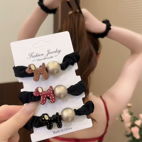 小肠发圈女扎马尾丸子头橡皮筋