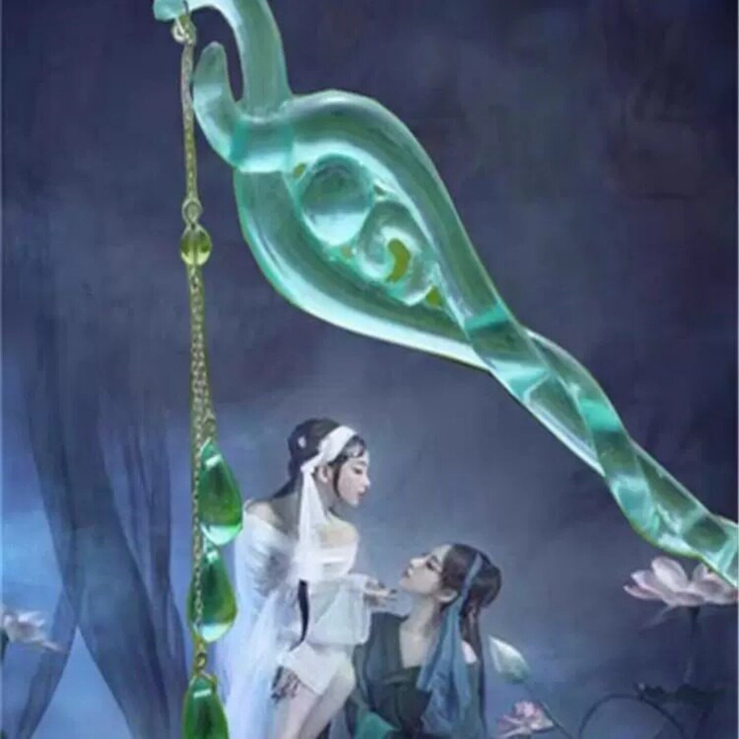 发簪女盘发流苏古风发钗汉服簪子