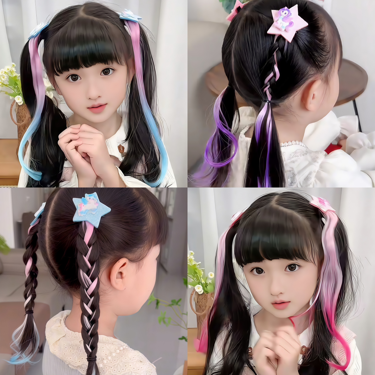 小马宝莉发夹女宝宝夹子头饰