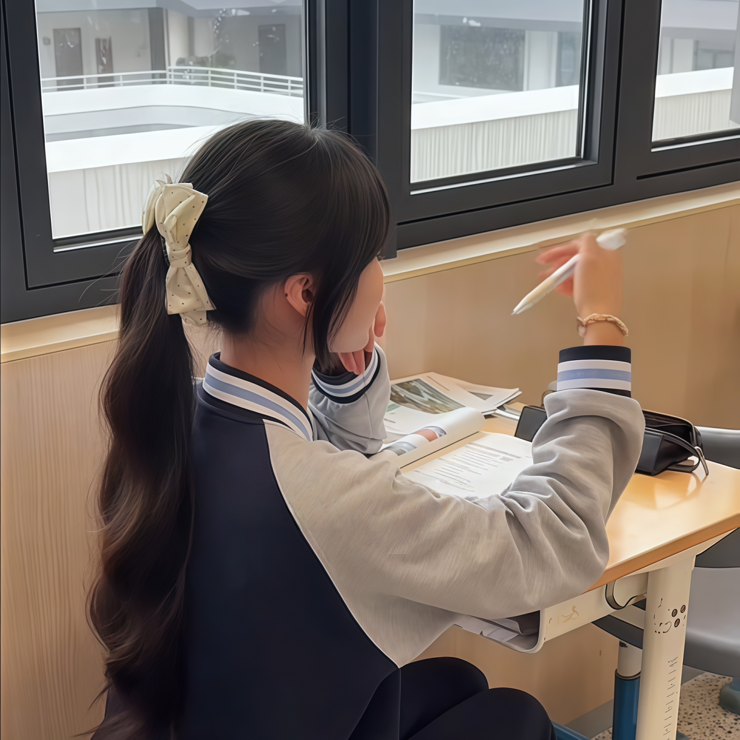 蝴蝶结香蕉夹女发夹学生发抓夹