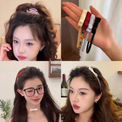 电话线发圈发箍女2025年新款