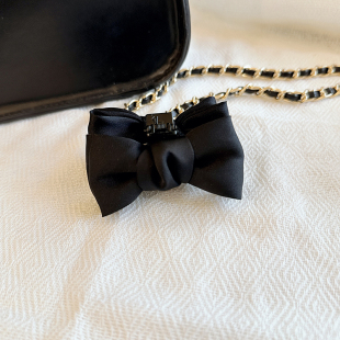 蝴蝶结抓夹女在逃公主头顶发夹大号头饰2024新款高级感丸子头发饰