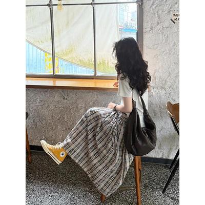 BLLOUKE2025夏季新爆款大方得体韩风chic穿搭配一整套上衣裙子两