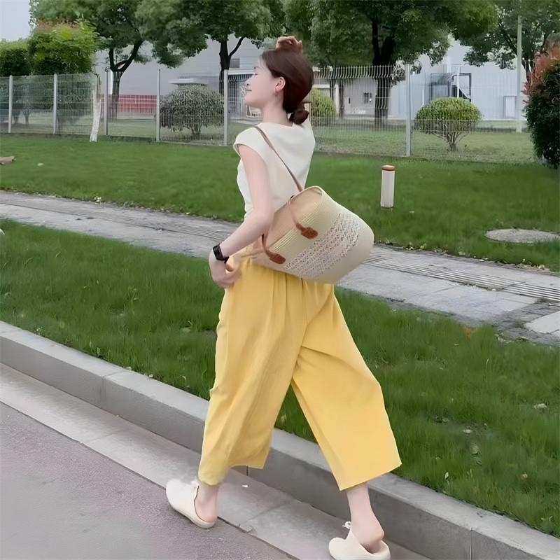 BLLOUKE夏季女装2025新款miu里miu气韩系小个子微胖穿搭配一整套