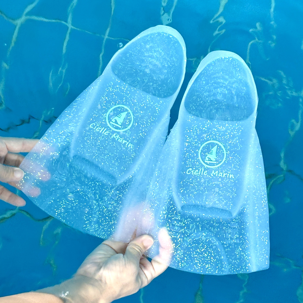 ciellemarin业游泳硅胶脚蹼