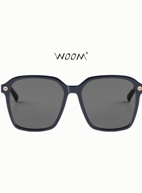 WOOM修颜方框墨镜经典黑超大框显白易搭时尚高级ins 防晒太阳SW02