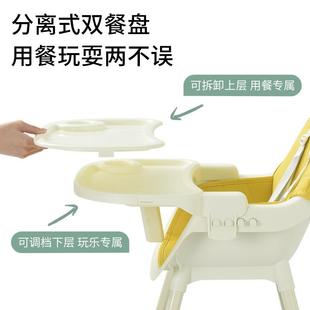 宝宝餐椅儿童餐椅家用吃饭餐桌椅子婴儿学坐椅多功能防摔座椅凳子