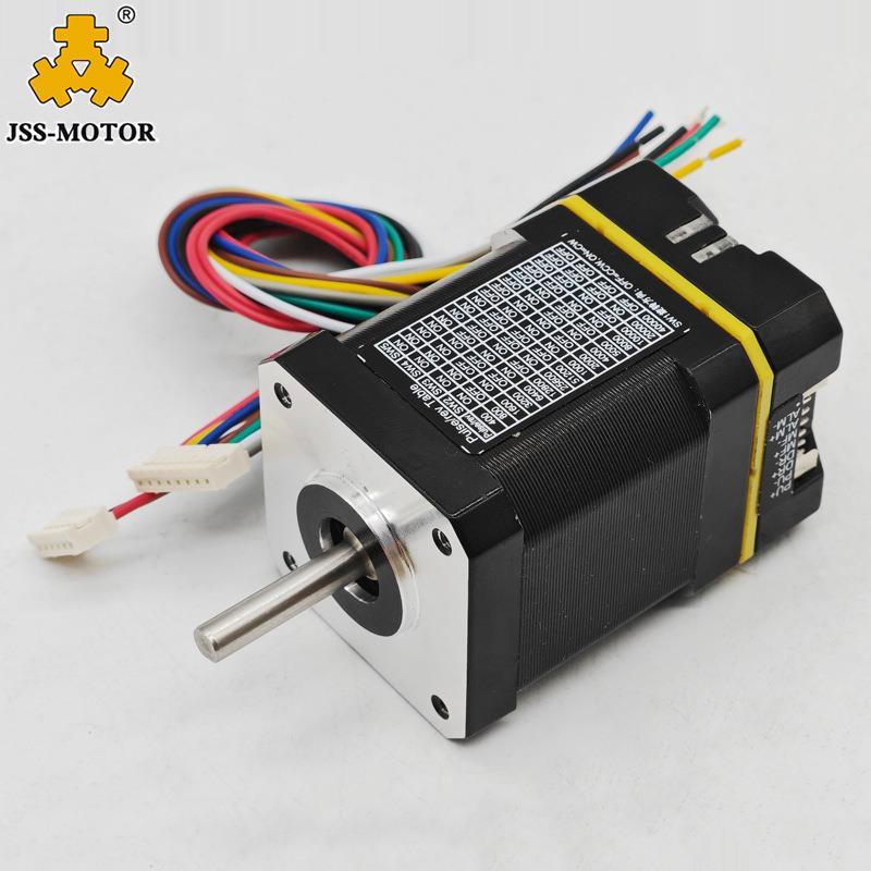 NEMA17一体电机42闭环电机驱动器一体机JSS42P05N编码器套装