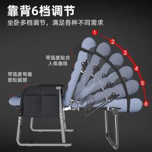 家用沙滩便携阳台休闲靠椅子床靠背懒人沙发 折叠躺椅午休午睡夏季