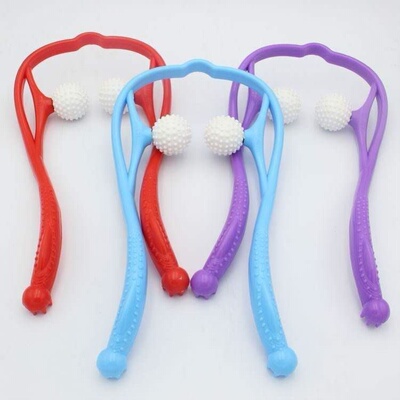 Cervical massage waist shoulder neck clip manual u soft ba