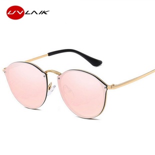 for Women Frameless 推荐 Glasses Eye Cat Sunglasses Retro Lad