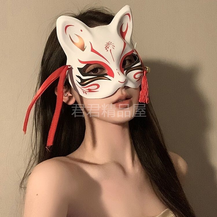 女神面具古风神明少女狐狸面具