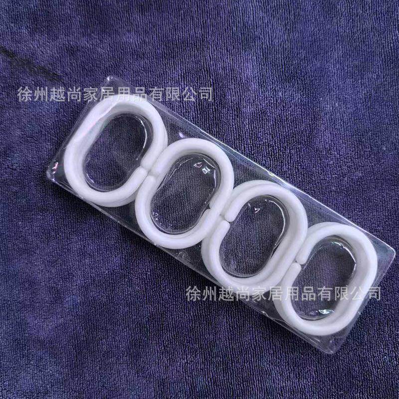 窗帘挂钩延长窗帘扣环c型圈浴帘扣子吊环扣床帘环挂衣帽挂衣浴帘5