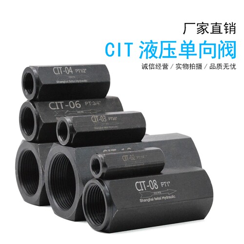 油压单向阀管式止回阀