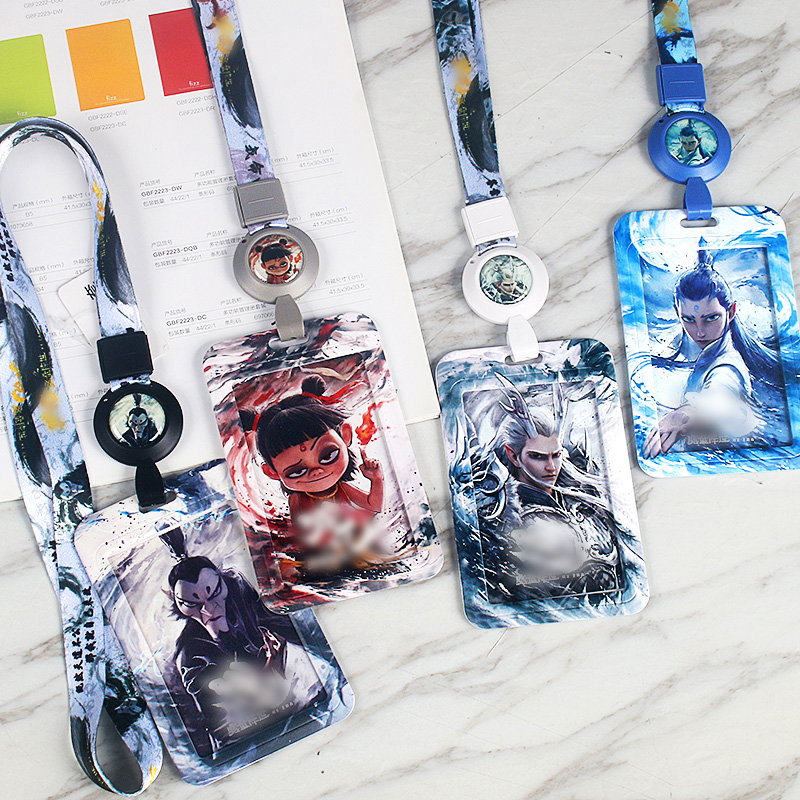 哪吒伸缩校园卡哪吒敖丙多功能