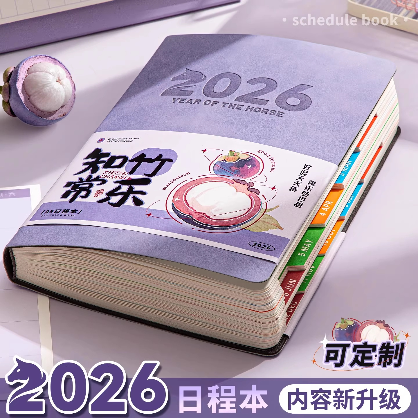2026全年日程本计划表新款定制