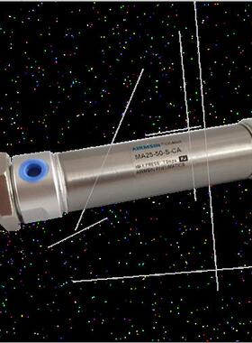 MA25-25/50/75/100/125/150/175/200-S-CA迷你气缸亚德客型带磁