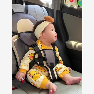 儿童便携式车载安全带防勒脖宝宝电动三轮车简易婴儿汽车通用座椅