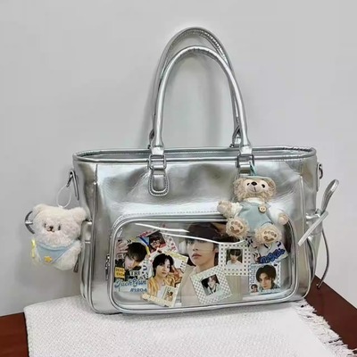 追星痛包新款演唱会暗格藏灯牌