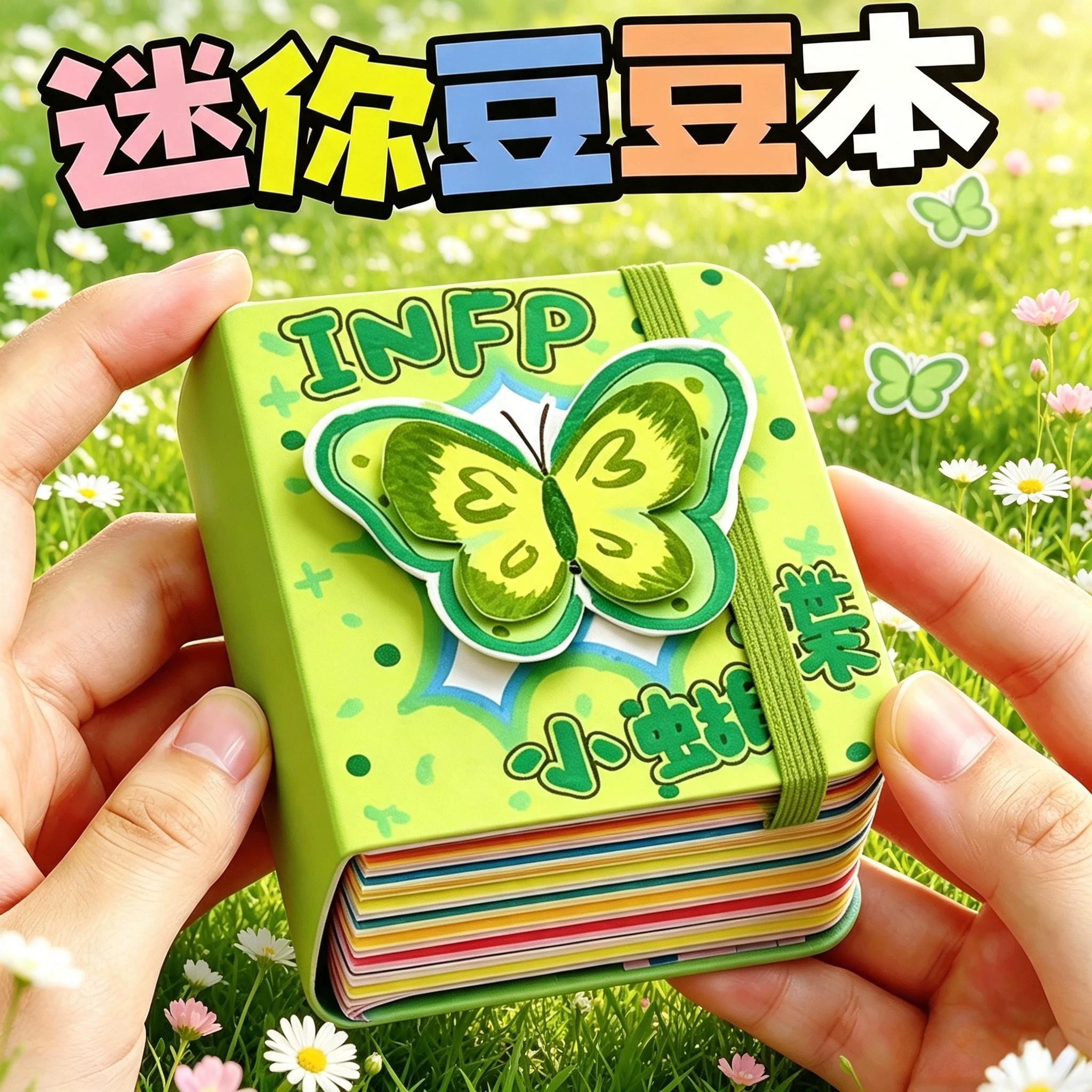 迷你豆豆本换装贴纸书