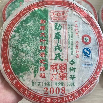 08年勐库戎氏母树茶大叶春茶