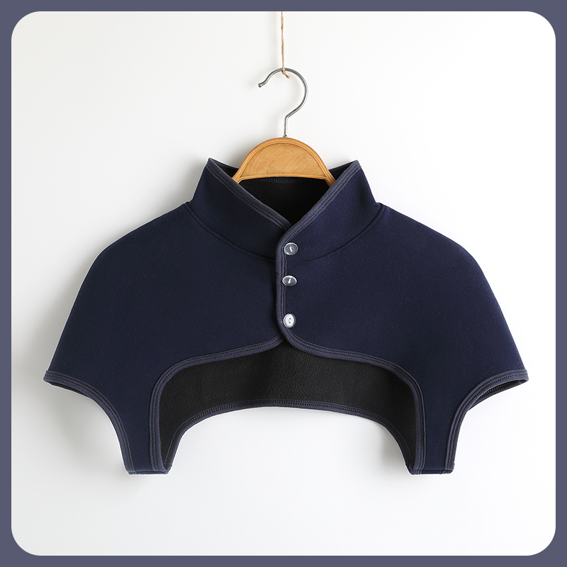 德绒护肩坎肩保暖防寒