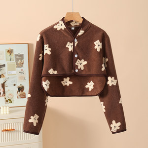 莎丽绒护肩衣女士产妇月子喂奶神器秋冬防寒睡觉保暖护肩颈椎坎肩