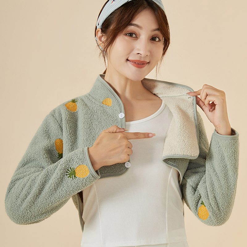 秋冬护肩颈椎坎肩月子披肩