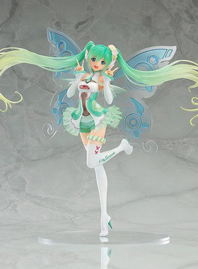 二次元美少女 Racing Miku 2017初音 蝴蝶初音 赛车初音 盒装手办