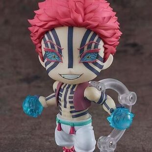 Q版粘土人鬼灭之刃国产周边手办2112猗窝座关节可动公仔替换脸GK