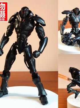 合金版环太平洋2机甲黑曜石发光复仇流浪者可动模型玩具手办摆件