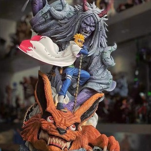 火影忍者四代目CS波风水门秽土转生尸鬼封尽手办模玩动漫摆件礼物