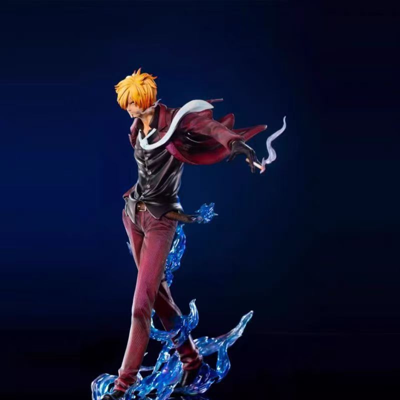 海贼王 走秀山治手办 梦幻山治香吉士动漫玩具模型雕像摆件送礼物