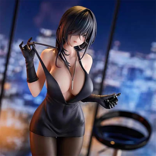 【全款】黑礼服横山石见手办GK模型二次元美少女动漫周边摆件礼物