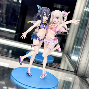 国产 美少女 手办模型 魔法少女 泳装 伊利亚 美游 收藏摆件玩具