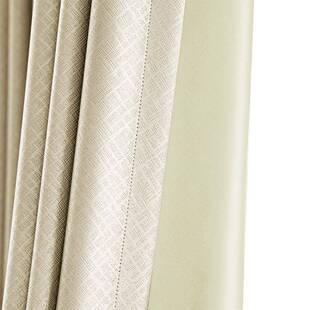 布拉格花型光面压花纯色遮光酒店工程窗帘面料卧室客厅遮光窗帘