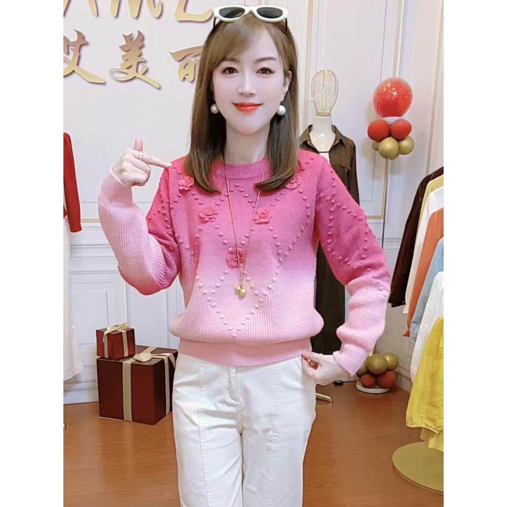JOYIASS休闲慵懒风宽松显瘦毛衣女装2025秋冬新款时髦气质爆款织