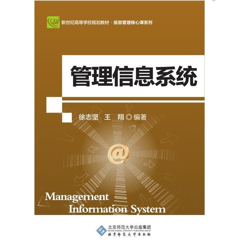 【正版书】 管理信息系统 徐志坚,王翔 编著 北京师范大学出版社