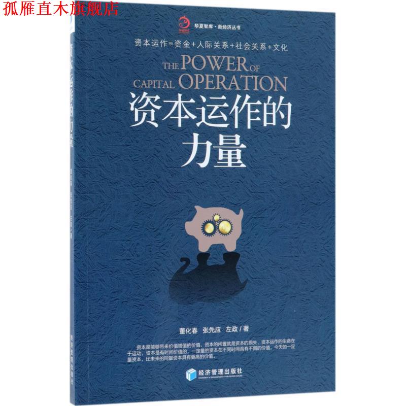【正版书】 资本运作的力量 董化春,张先应,左政 著 经济管理出版社