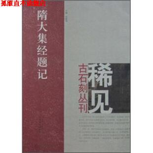 【正版书】 隋大集经题记 郑志刚,夏京州,尚晓周 编 河南美术出版社