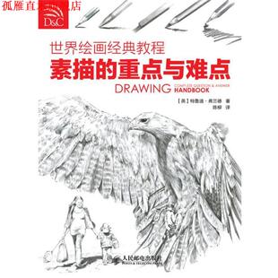 【正版书】 世界绘画经典教程 素描的重点与难点 [英]特鲁迪·弗兰德 著,陈柳　译 人民邮电出版社