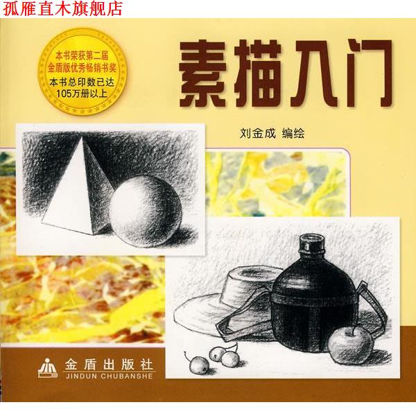 【正版书】 素描入门 刘金成 编绘 金盾出版社