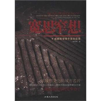 【正版】宽思窄想-成都宽窄巷子策划实录 杨健鹰