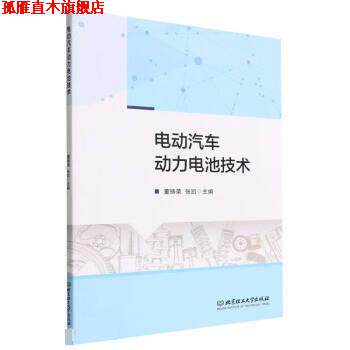 【正版书】 电动汽车动力电池技术 董铸荣,张凯 北京理工大学出版社