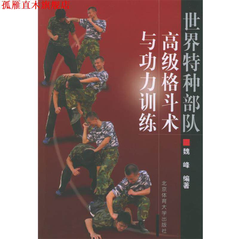 【正版书】 世界特种部队格斗术与功力训练 魏峰 编著 北京体育大学出版社